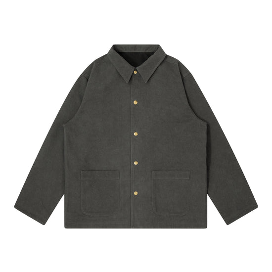 ballaholic-reversible-coverall-jacke-schwarz-grau image 2