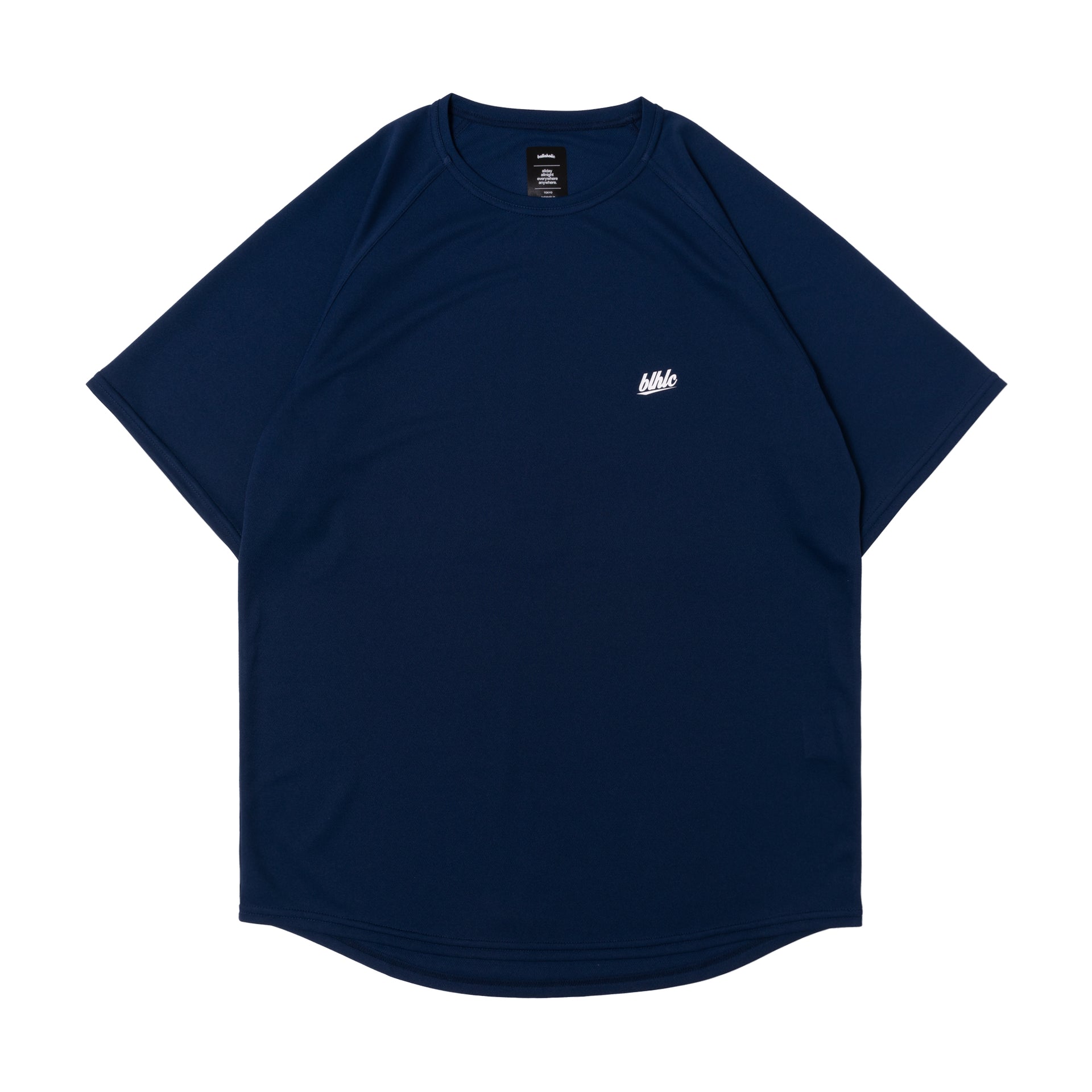 ballaholic-cool-tees-blhlc-cool-tee-t-shirt-navy-white image 1