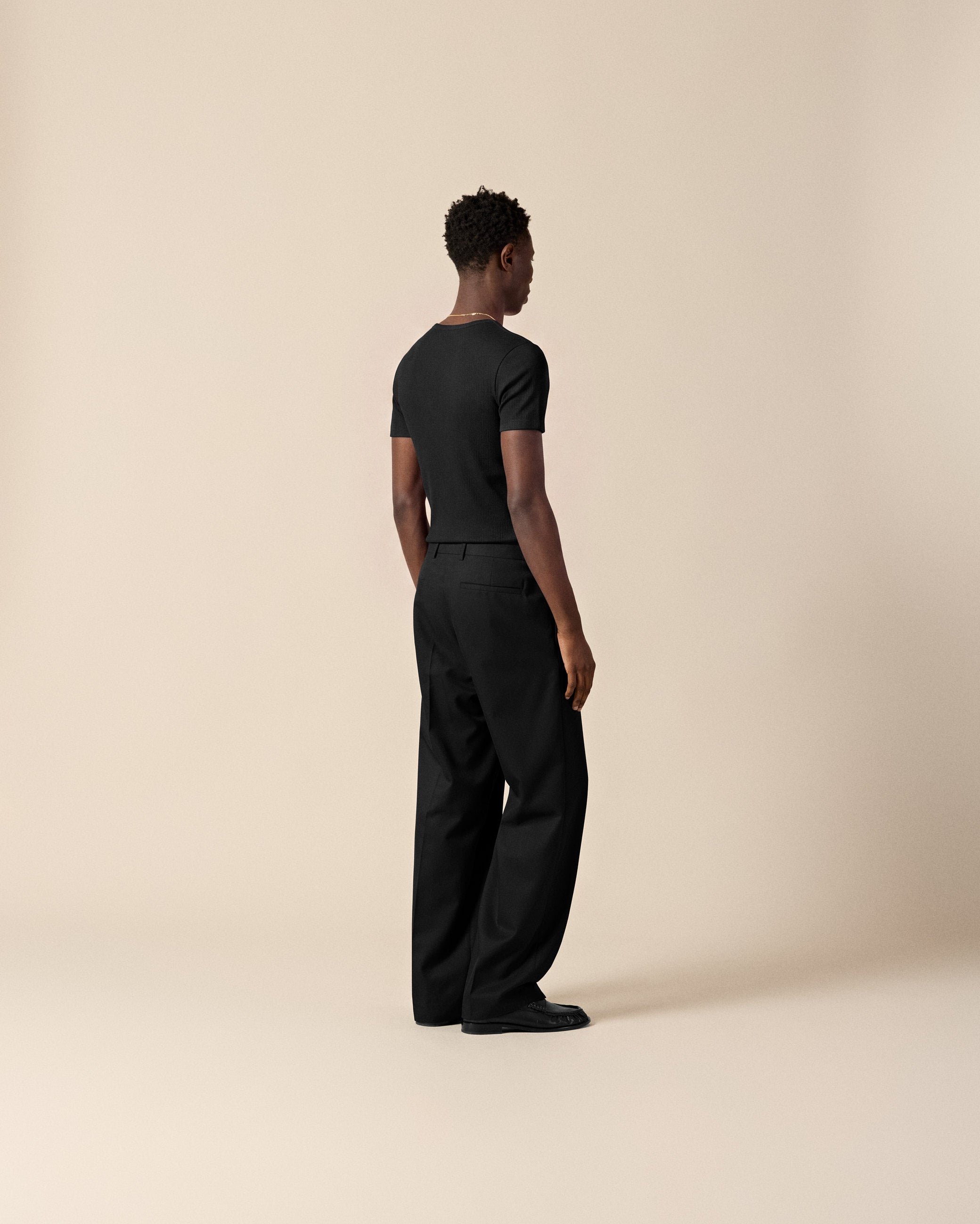 eightyfive-signature-slim-fit-t-shirt-schwarz-baumwolle image 5