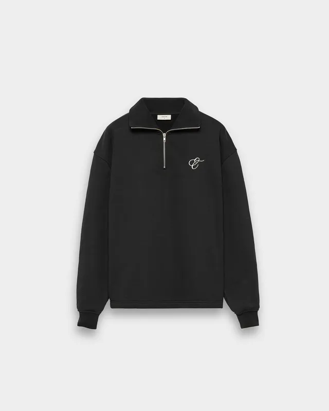 eightyfive-half-zip-sweater-pullover-black-baumwolle image 1