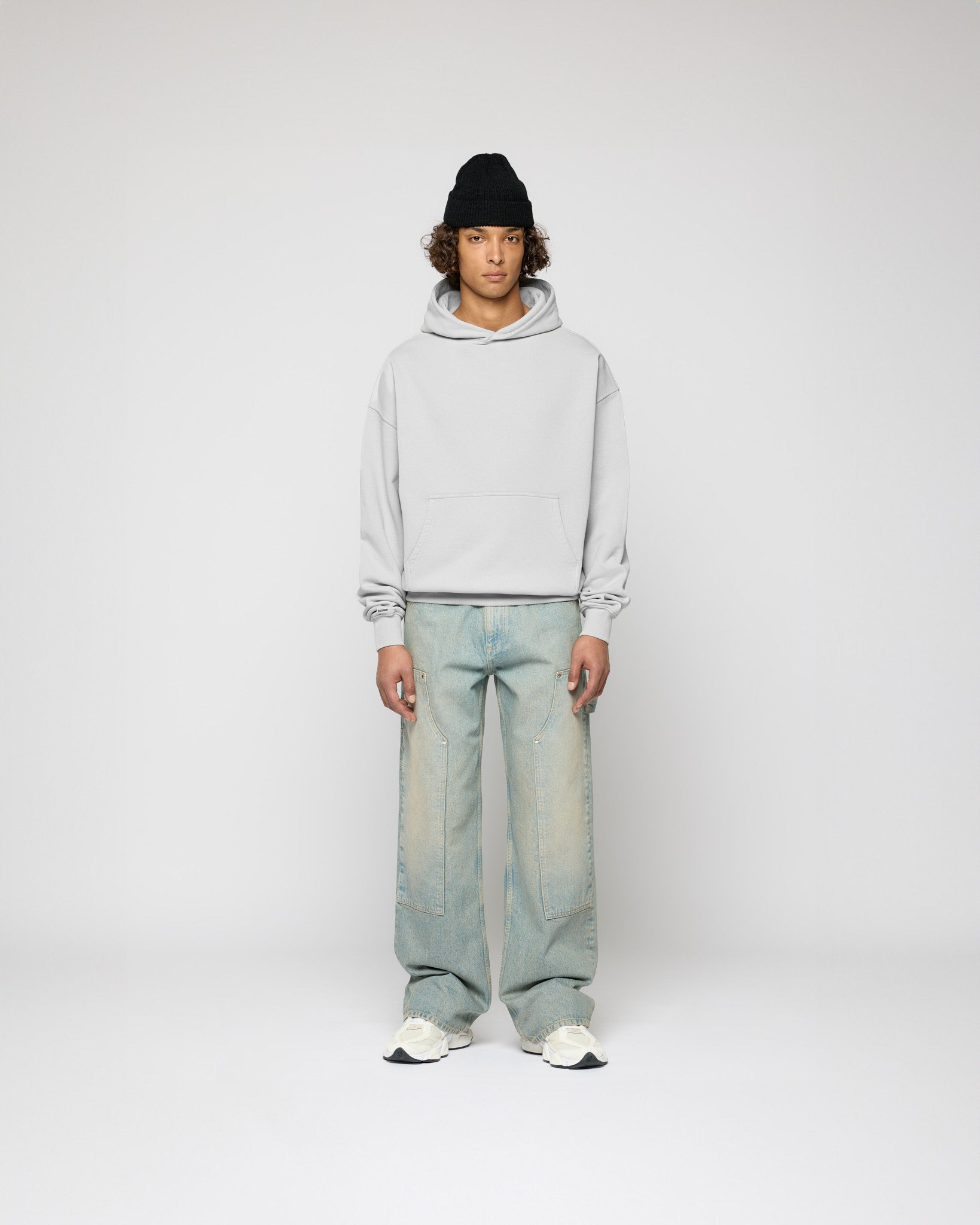 eightyfive-tops-signature-oversized-hoodie-light-grey-baumwolle image 5