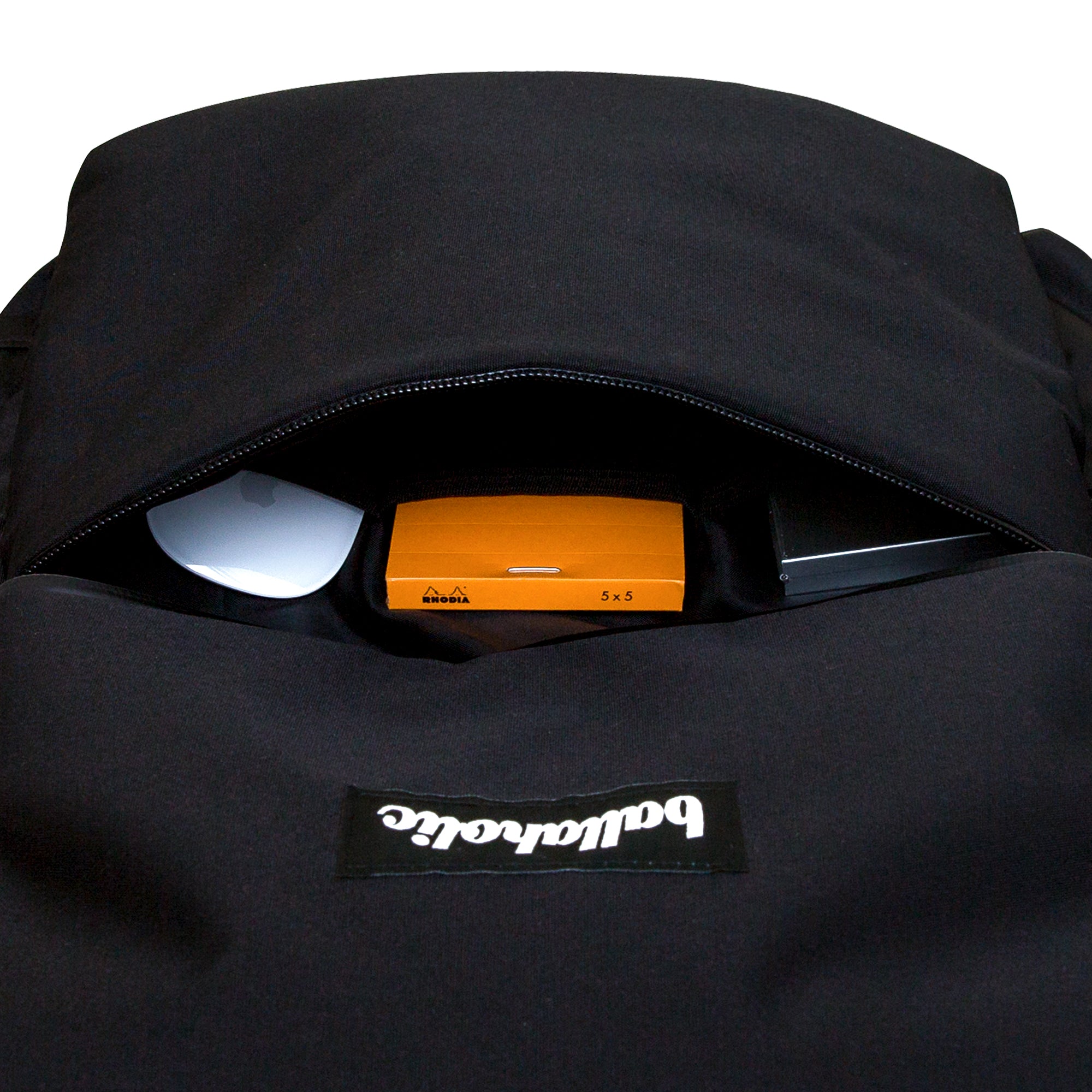 ballaholic-city-backpack-schwarz-cordura-rucksack image 3
