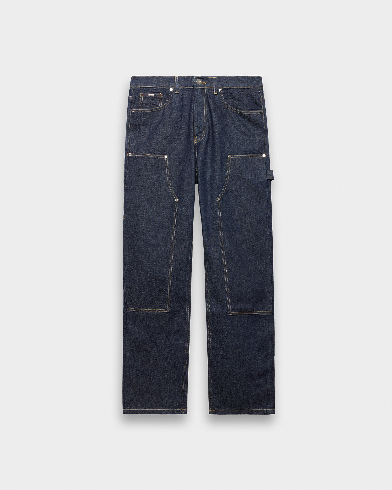 eightyfive-bottoms-workwear-carpenter-jeans-raw-blue-baumwolle image 1