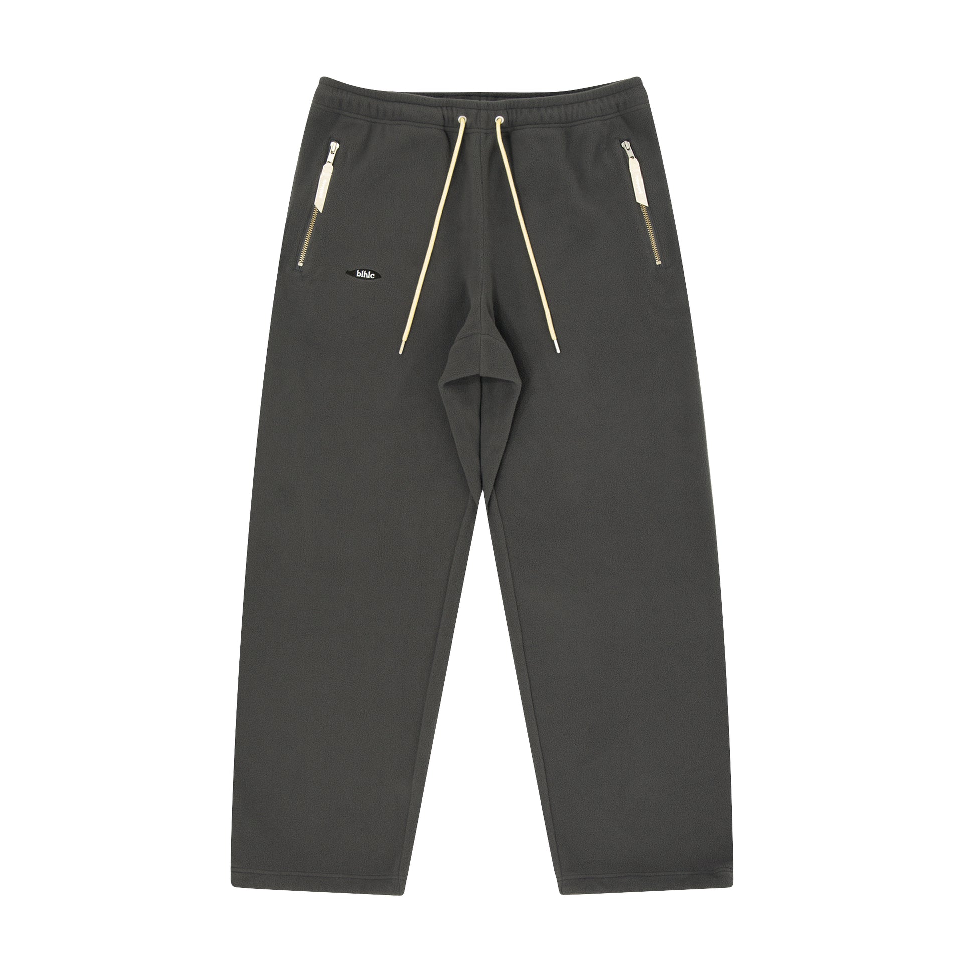 ballaholic-ball-panel-fleece-pants-hose-gray image 1