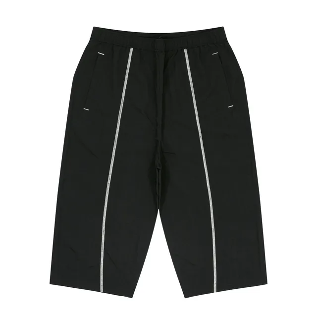 ballaholic-logo-nylon-cropped-pants-hose-schwarz-nylon image 1