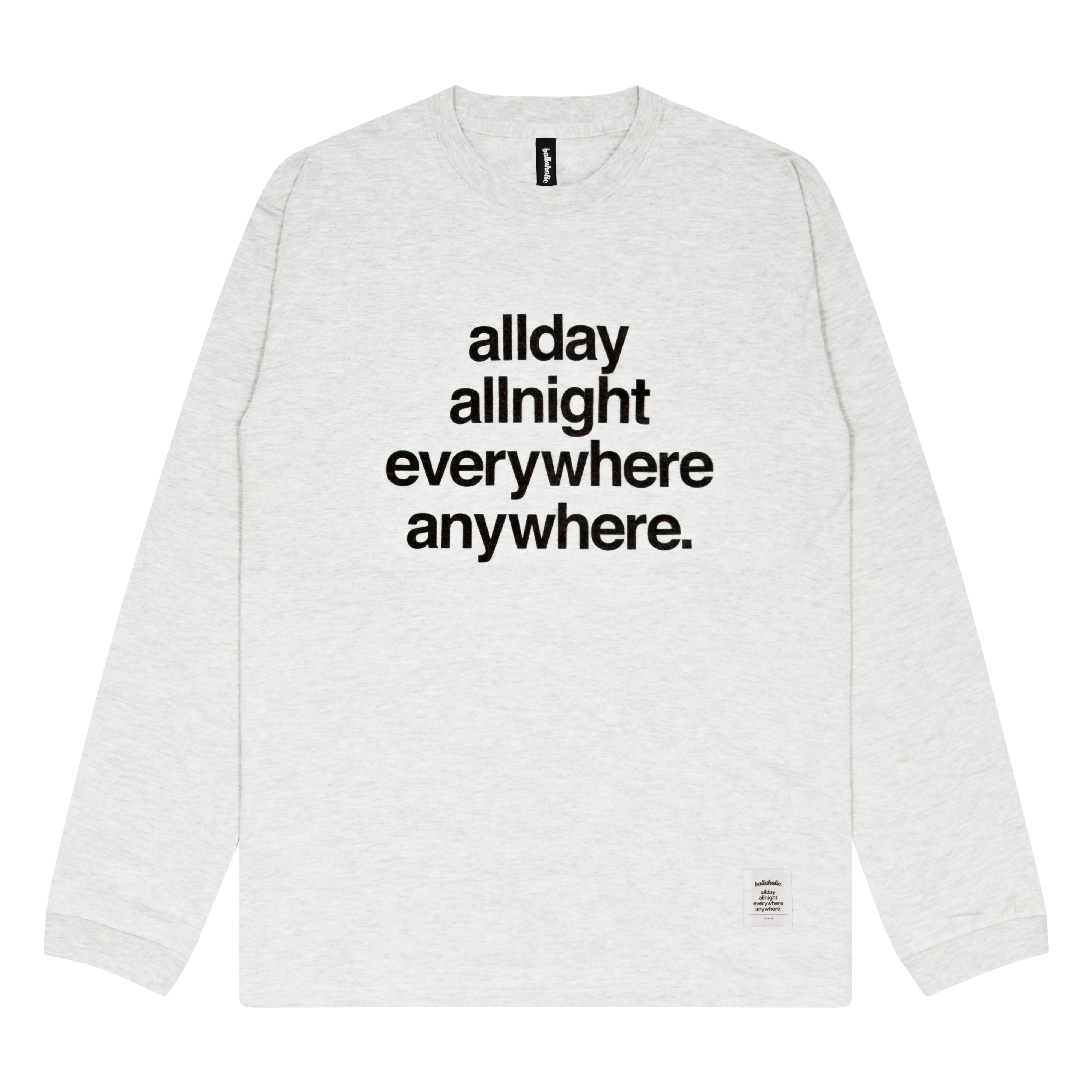 ballaholic-concept-long-tee-longsleeve-ash-concept-print image 1