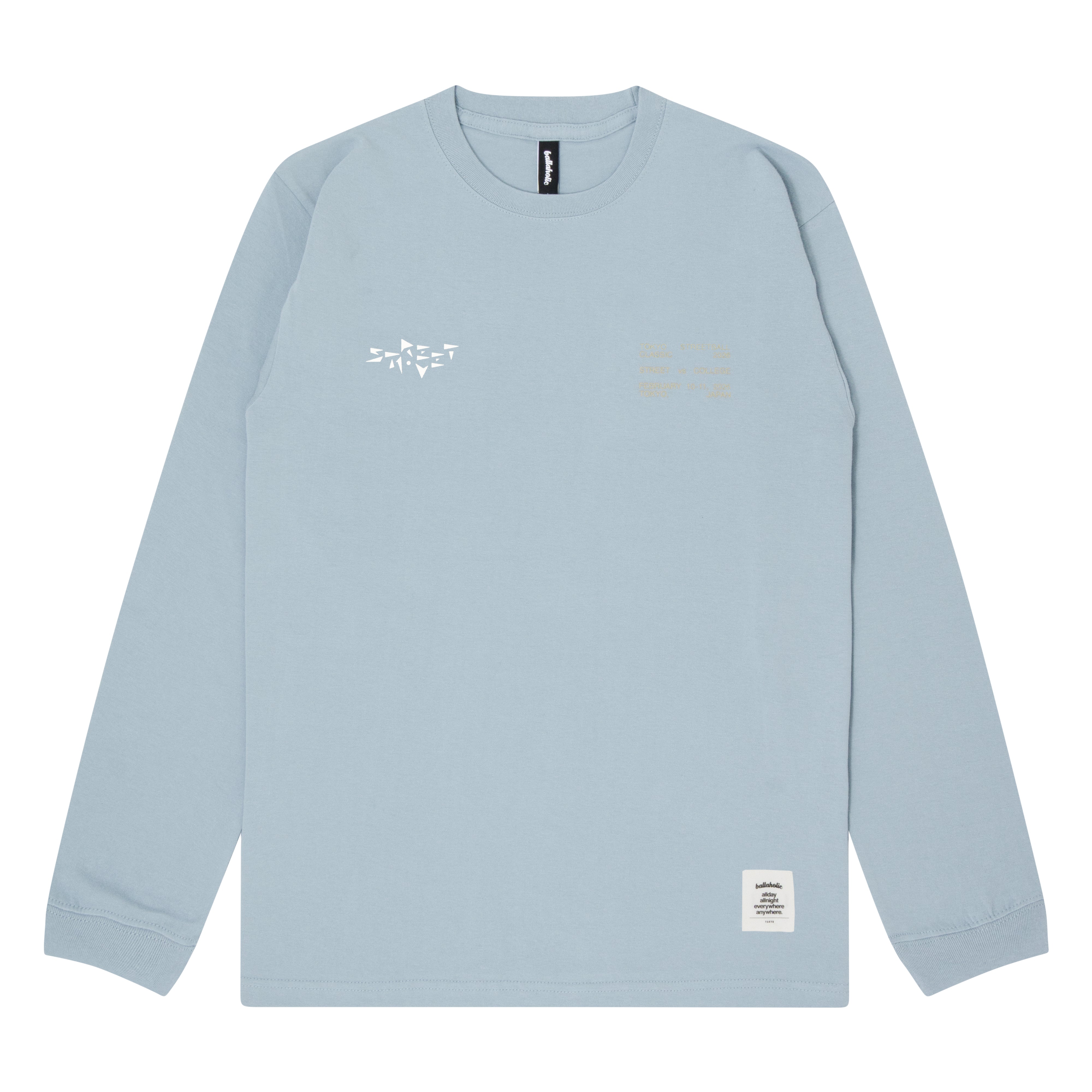 ballaholic-streetmove-tsc-long-tee-langarmshirt-slate-blue image 1