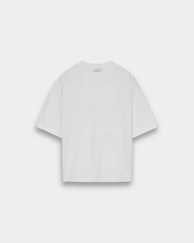 eightyfive-signature-heavy-cropped-t-shirt-light-grey image 1