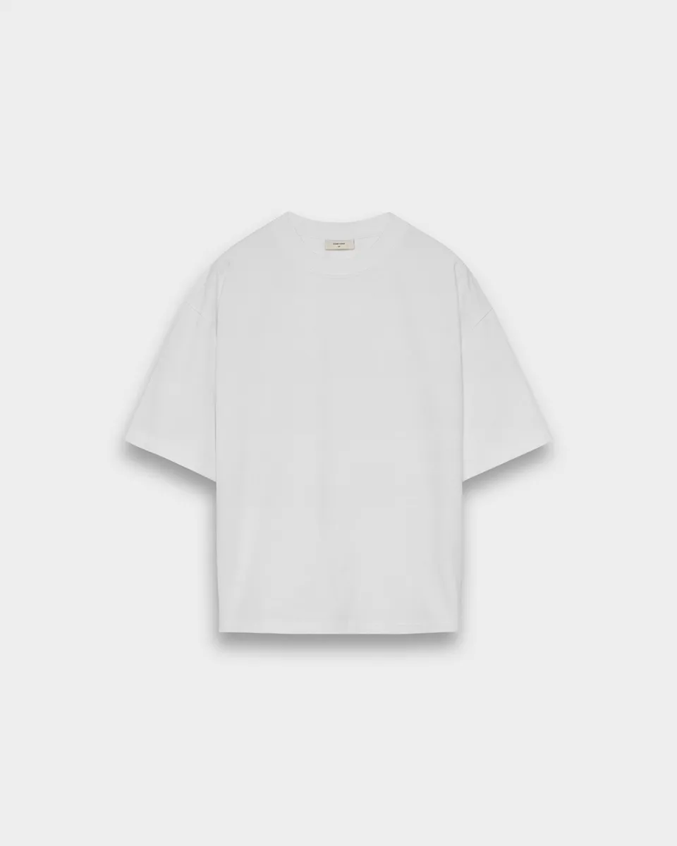 eightyfive-signature-heavy-cropped-t-shirt-light-grey image 1