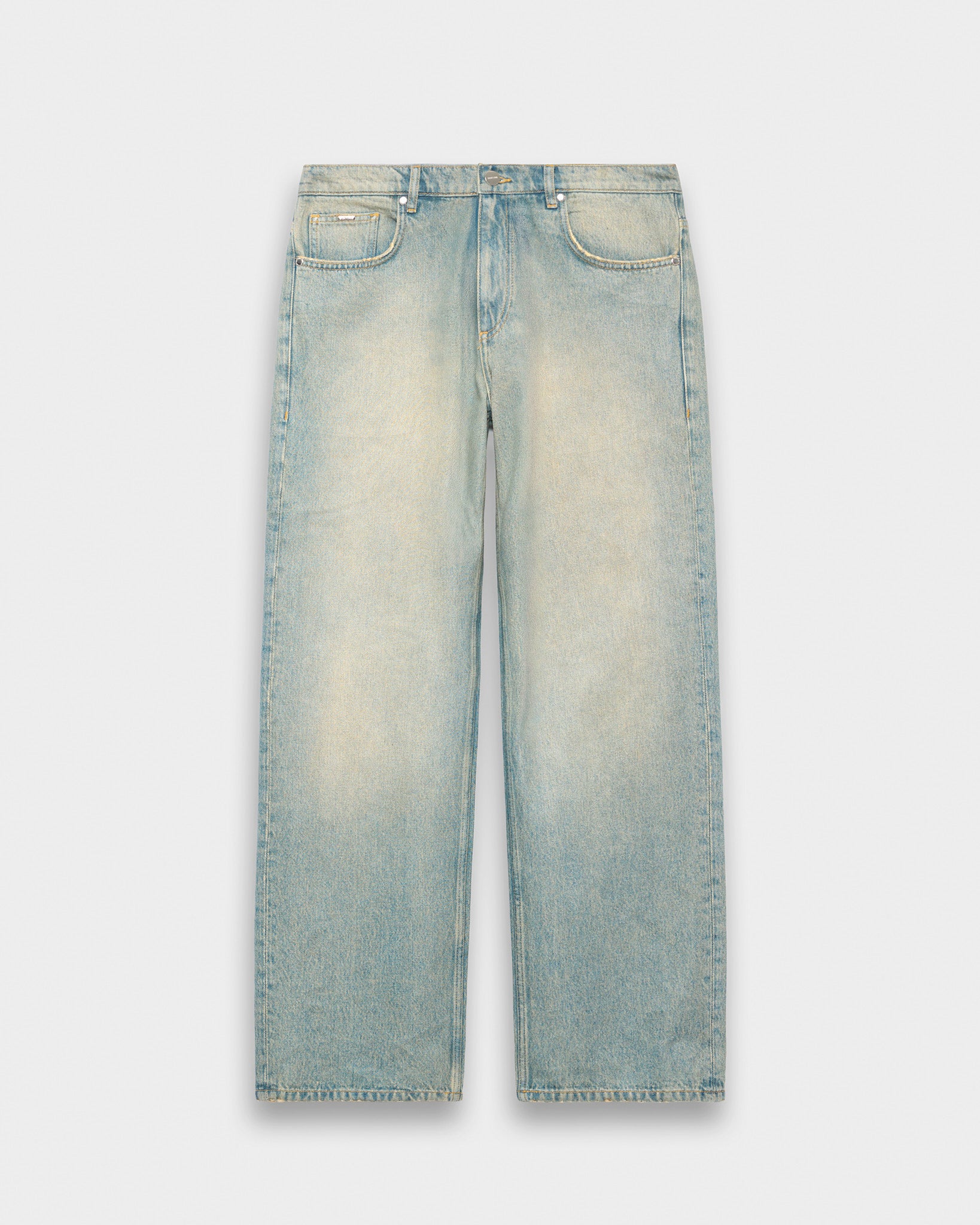 eightyfive-coated-relaxed-denim-jeans-island-blue image 1