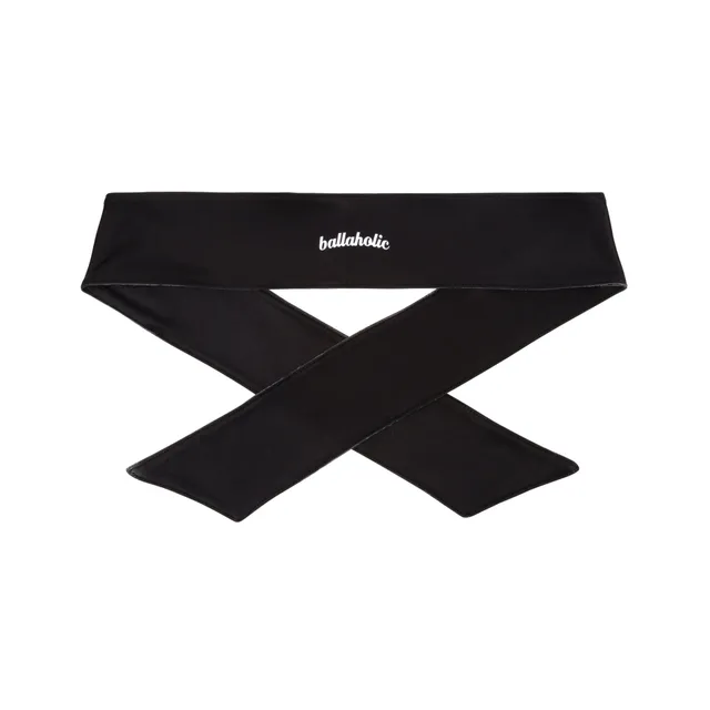 ballaholic-logo-head-tie-black-stirnband image 1
