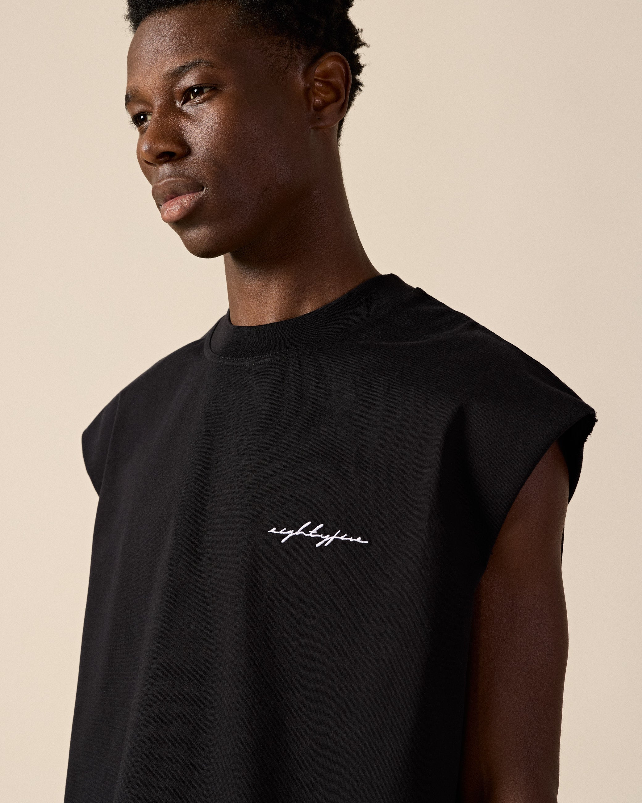 eightyfive-loose-tanktop-tank-top-schwarz-oversized-baumwolle image 6