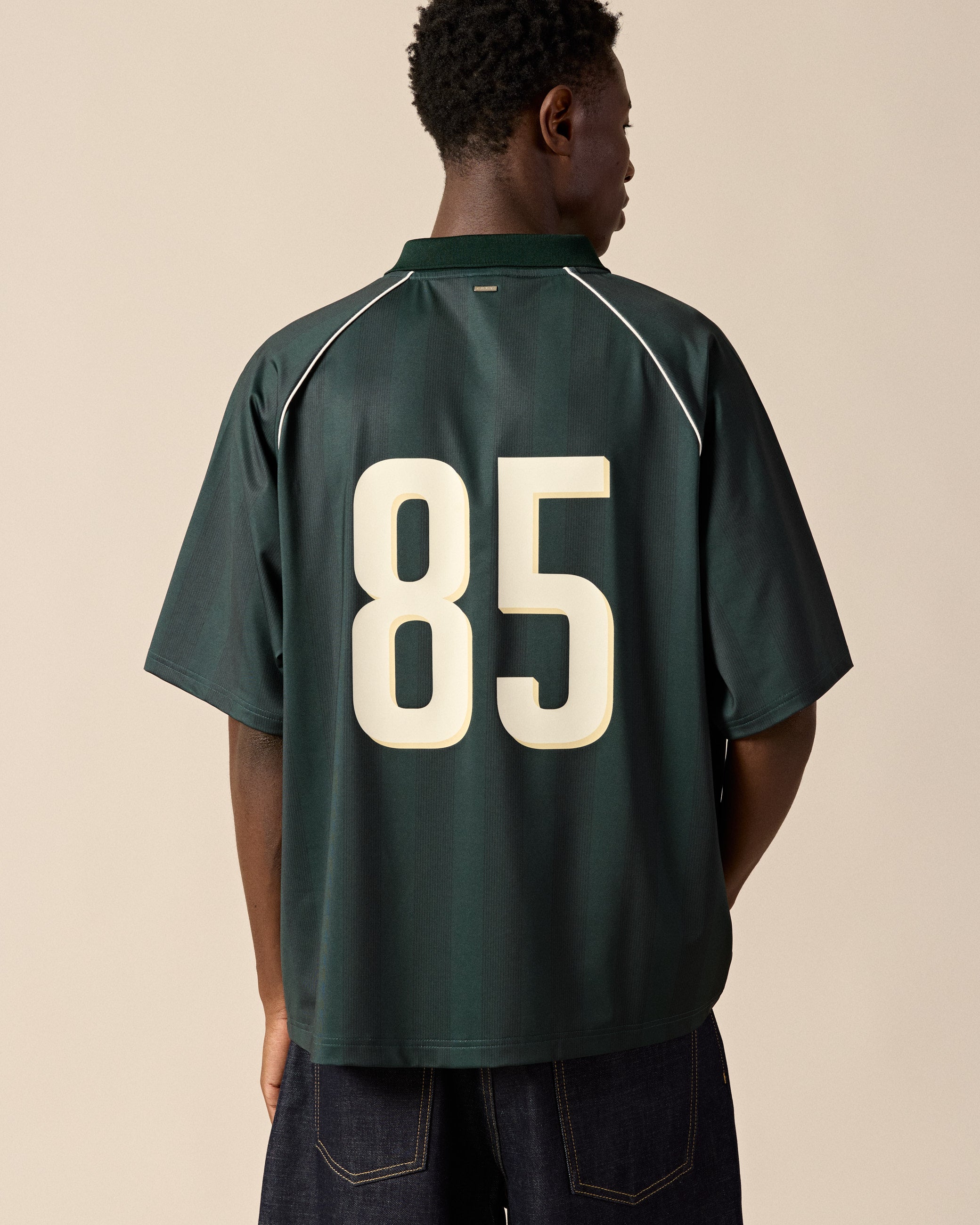eightyfive-jersey-evergreen-oversized-polo-trikot-gr-n image 6