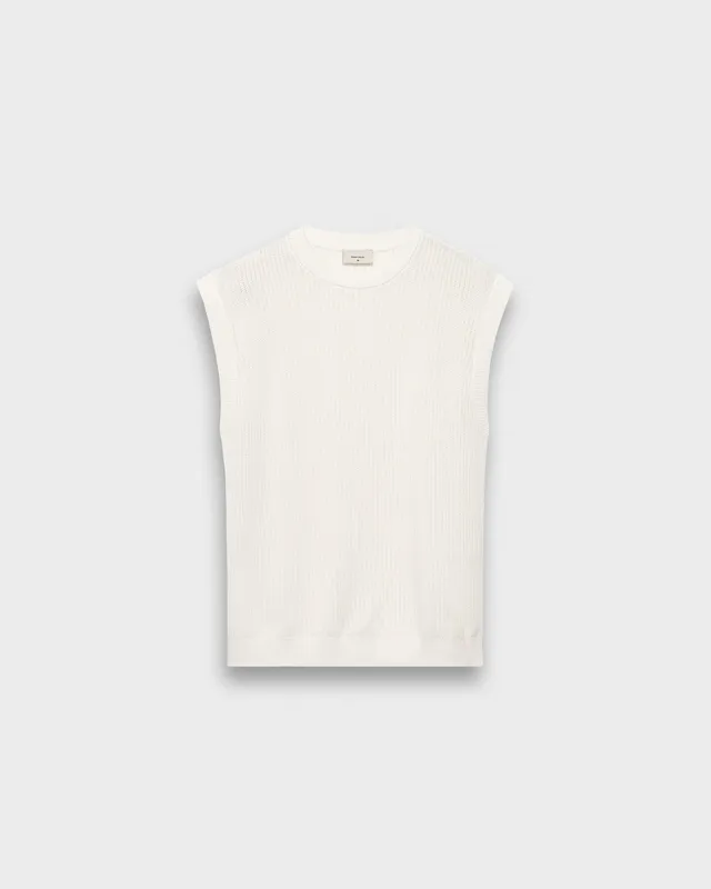 eightyfive-tops-knit-tanktop-off-white image 1