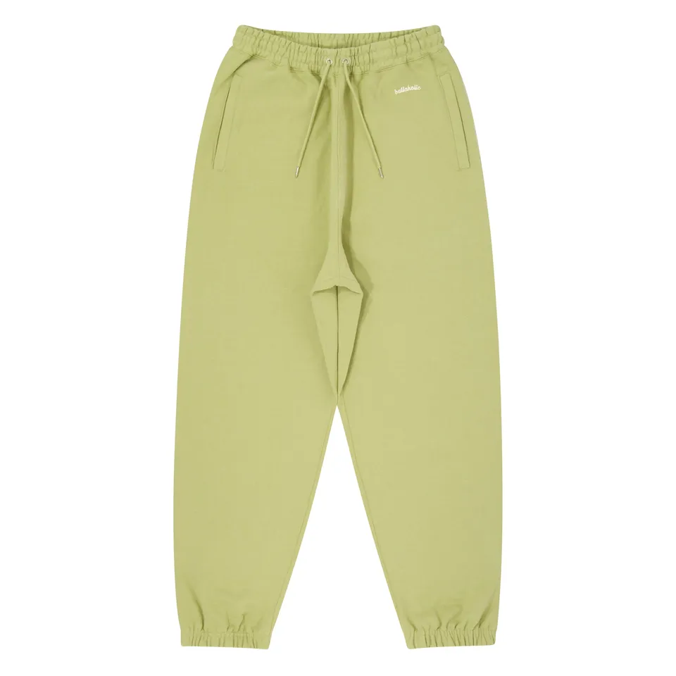ballaholic-small-logo-sweat-pants-pale-green-stick image 1