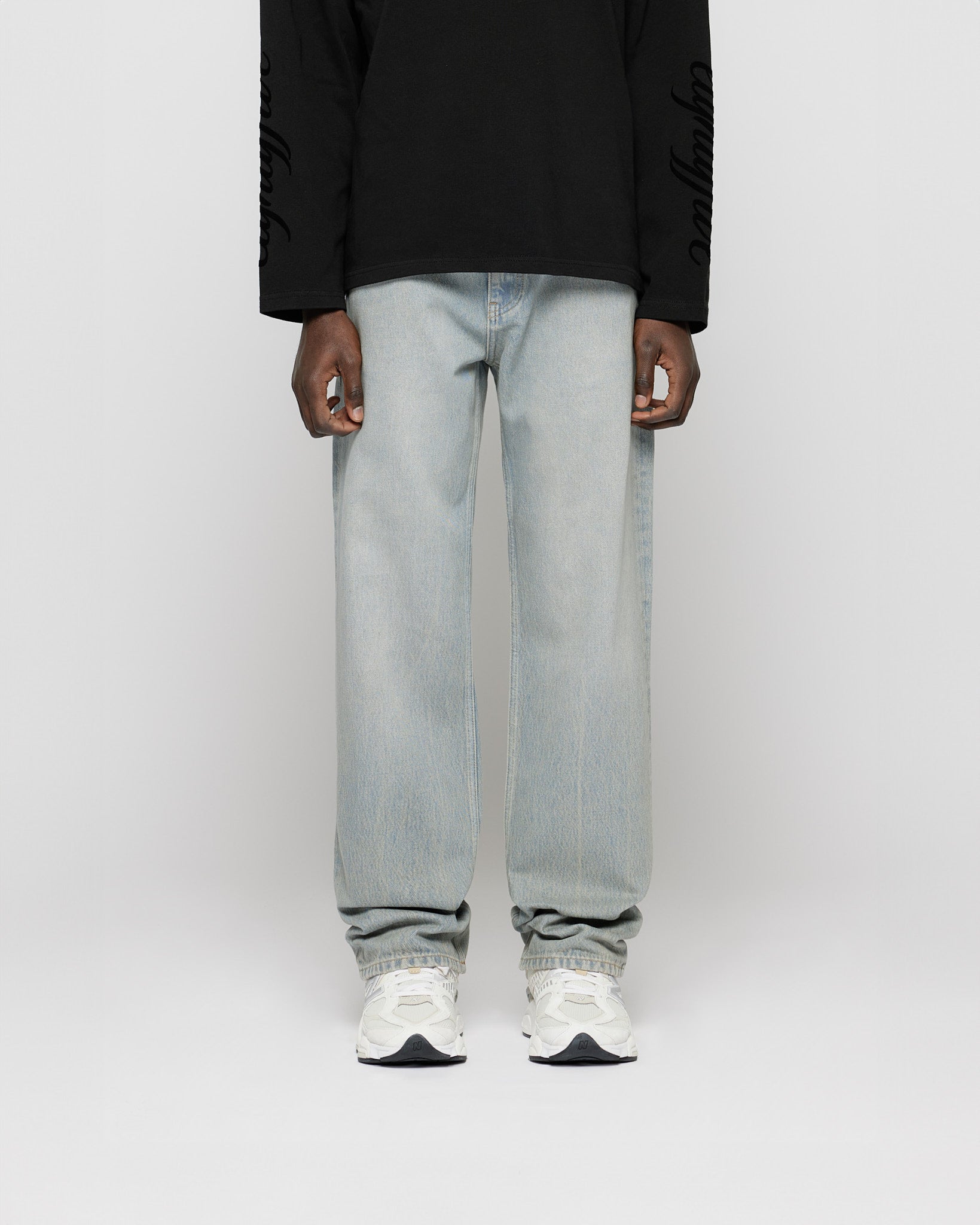 eightyfive-straight-denim-jeans-island-blue-100-baumwolle image 2