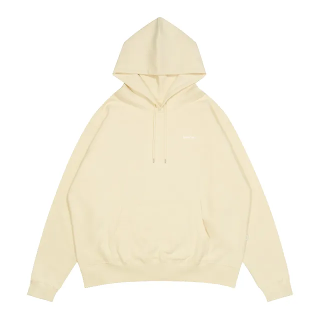 ballaholic-small-logo-sweat-hoodie-kapuzenpullover-ivory image 1
