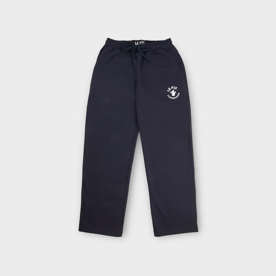 le-fix-pants-sweatpants-navy-baumwolle-baggy-fit image 1