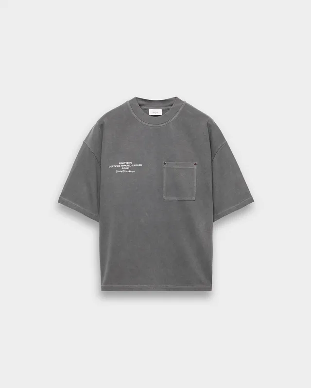 eightyfive-tops-united-cropped-t-shirt-stone-grey-m image 1