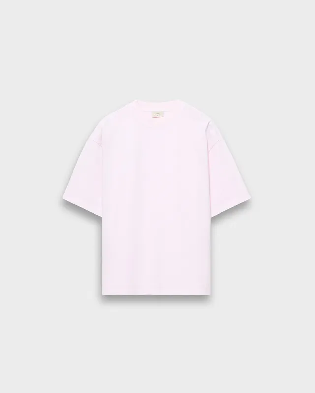 eightyfive-tops-signature-t-shirt-washed-rosa-oversized-270gsm image 1