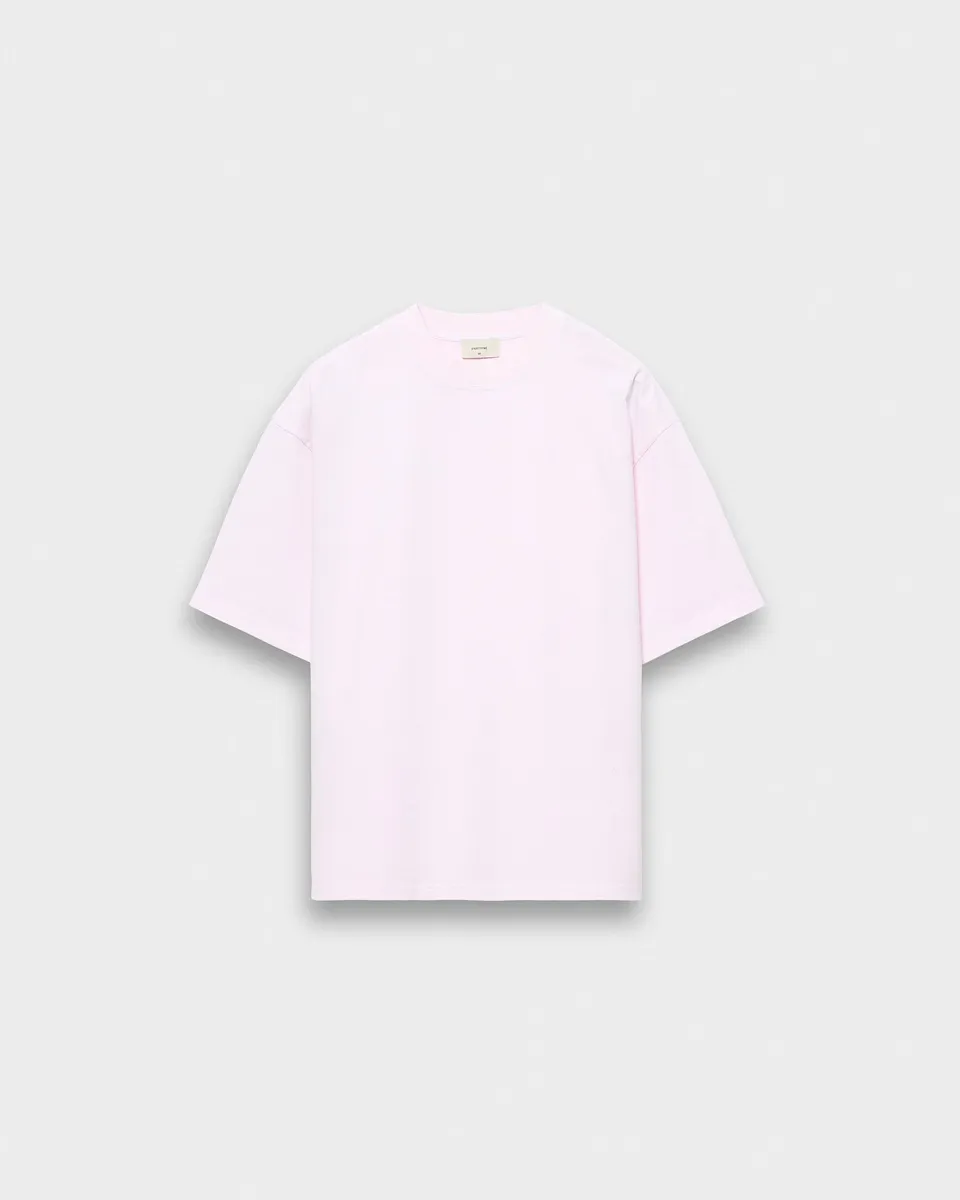 eightyfive-tops-signature-t-shirt-washed-rosa-oversized-270gsm image 1