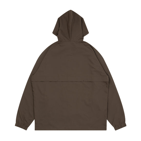 ballaholic-logo-anywhere-full-zip-jacket-braun-stretch image 2
