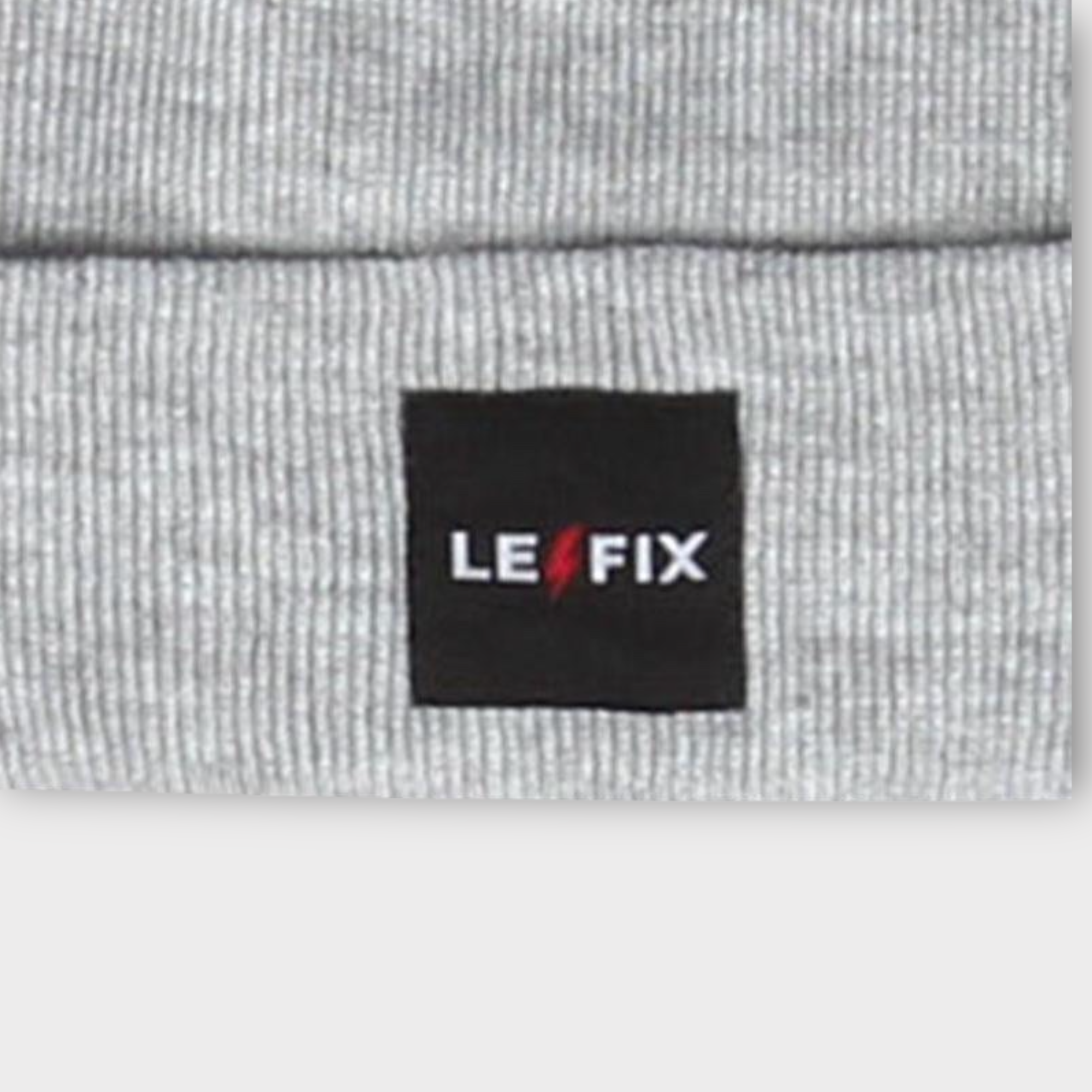 le-fix-lightning-hue-beanie-grau-acryl-winterm-tze image 3