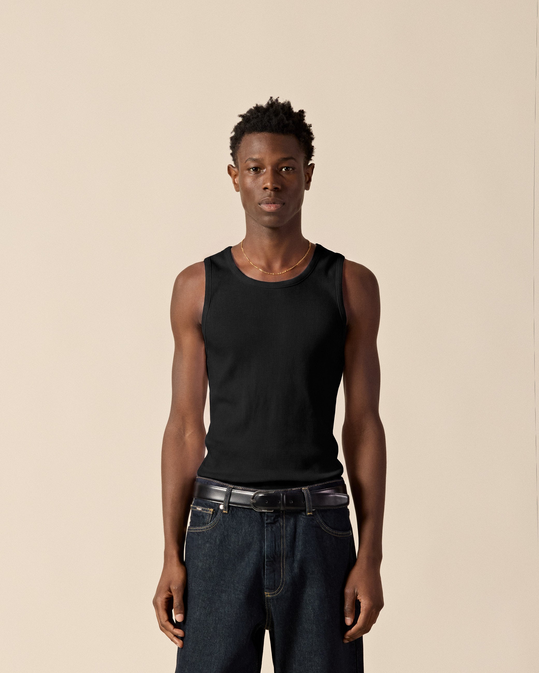 eightyfive-signature-tanktop-tank-top-black-slim-fit image 3