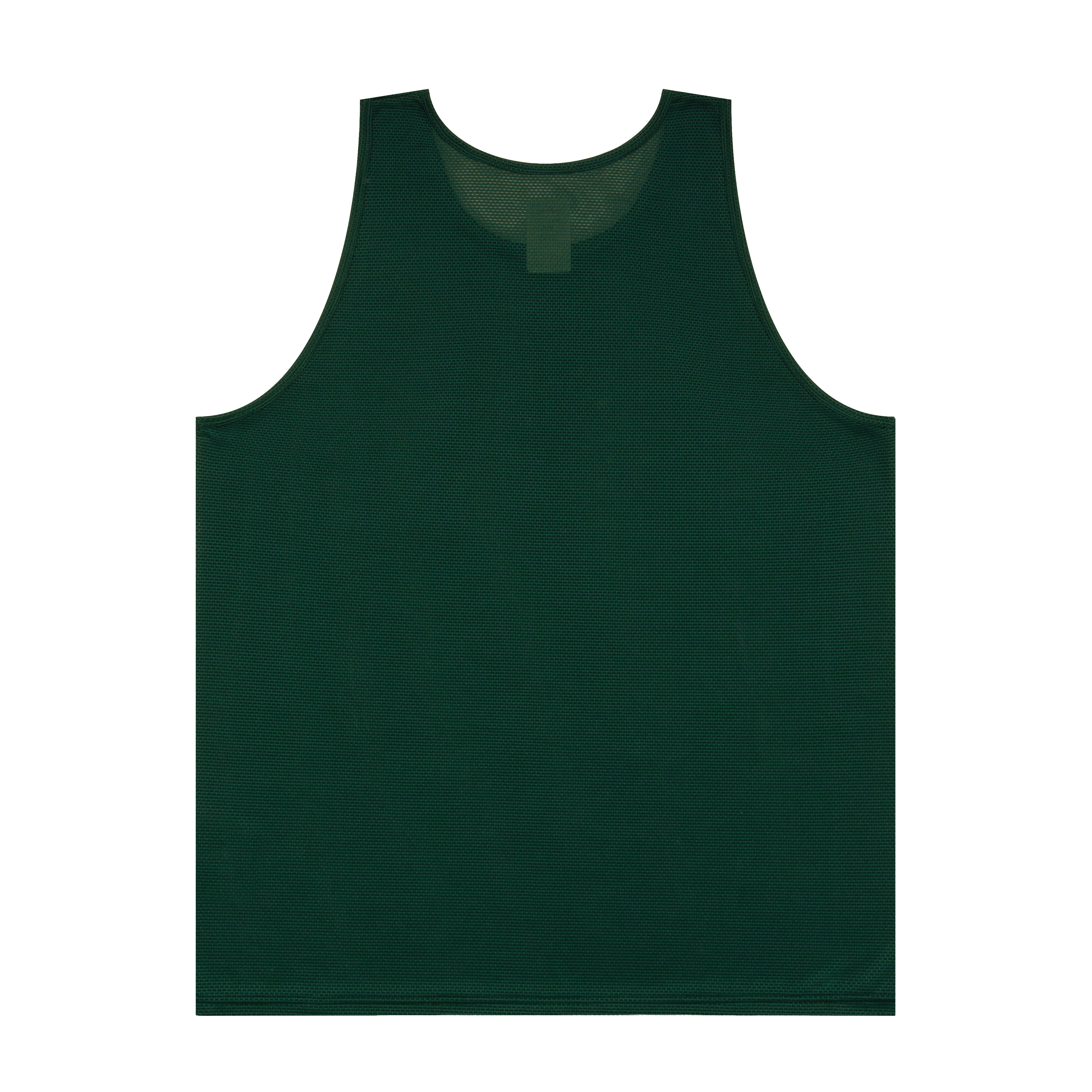 ballaholic-tanks-knit-mesh-logo-tank-top-dark-green image 2