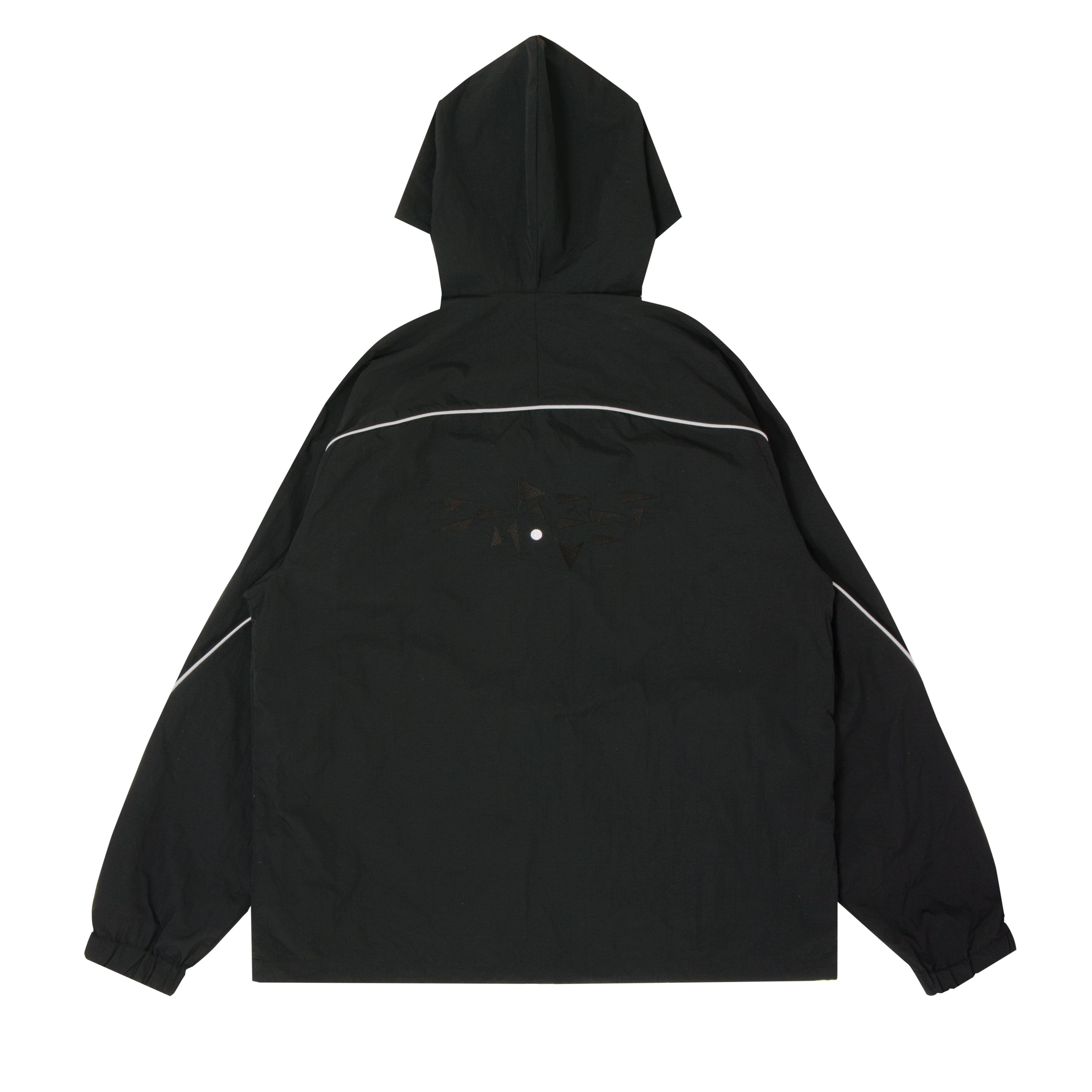 ballaholic-streetmove-nylon-full-zip-jacke-schwarz-reflektor image 2