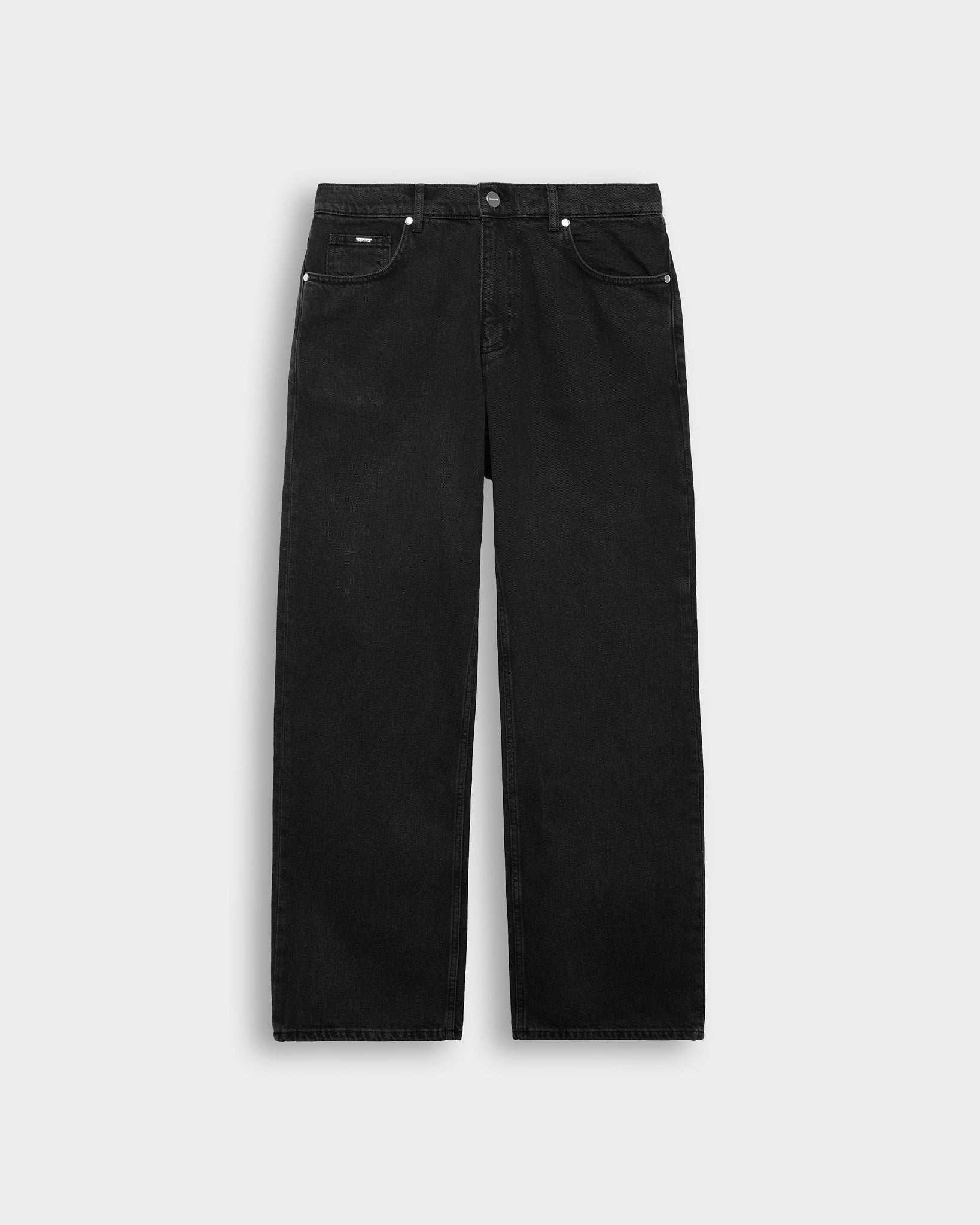 eightyfive-bottoms-relaxed-denim-jeans-black-washed-100-baumwolle image 1
