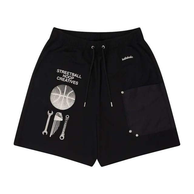 ballaholic-shorts-shc-tool-pocket-shorts-schwarz-reflektor image 1