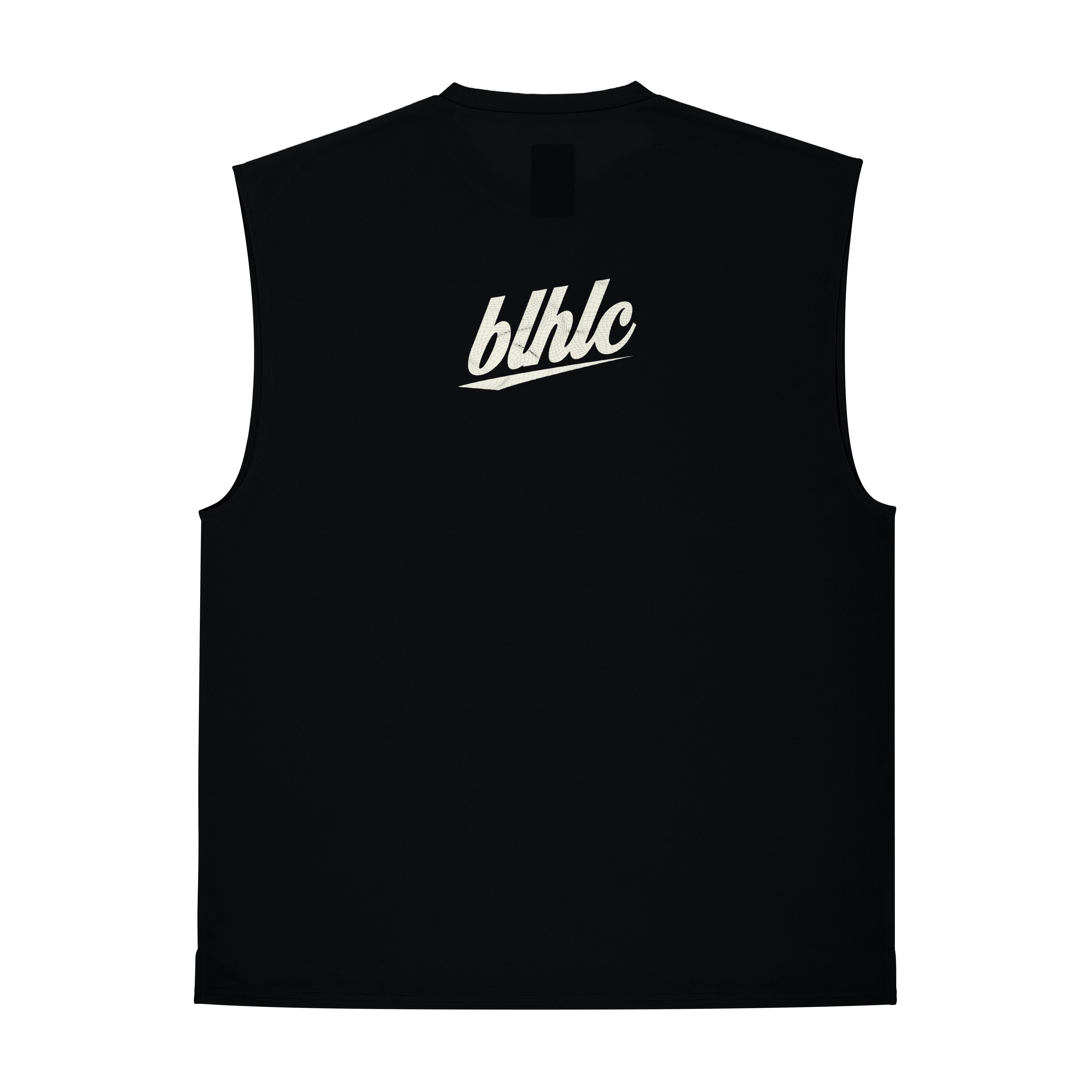 ballaholic-3d-net-no-sleeve-top-schwarz-mit-r-ckendruck image 1