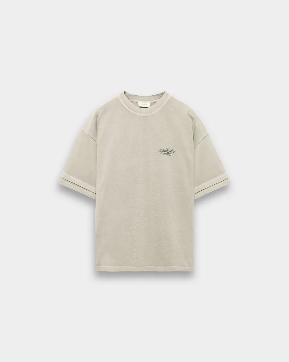 eightyfive-double-sleeve-t-shirt-vintage-hellgrau image 1