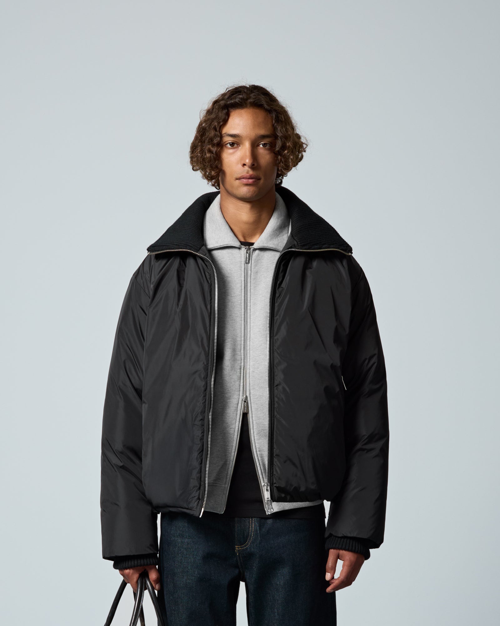 eightyfive-puffer-down-puffer-jacke-black-wasserabweisend image 3