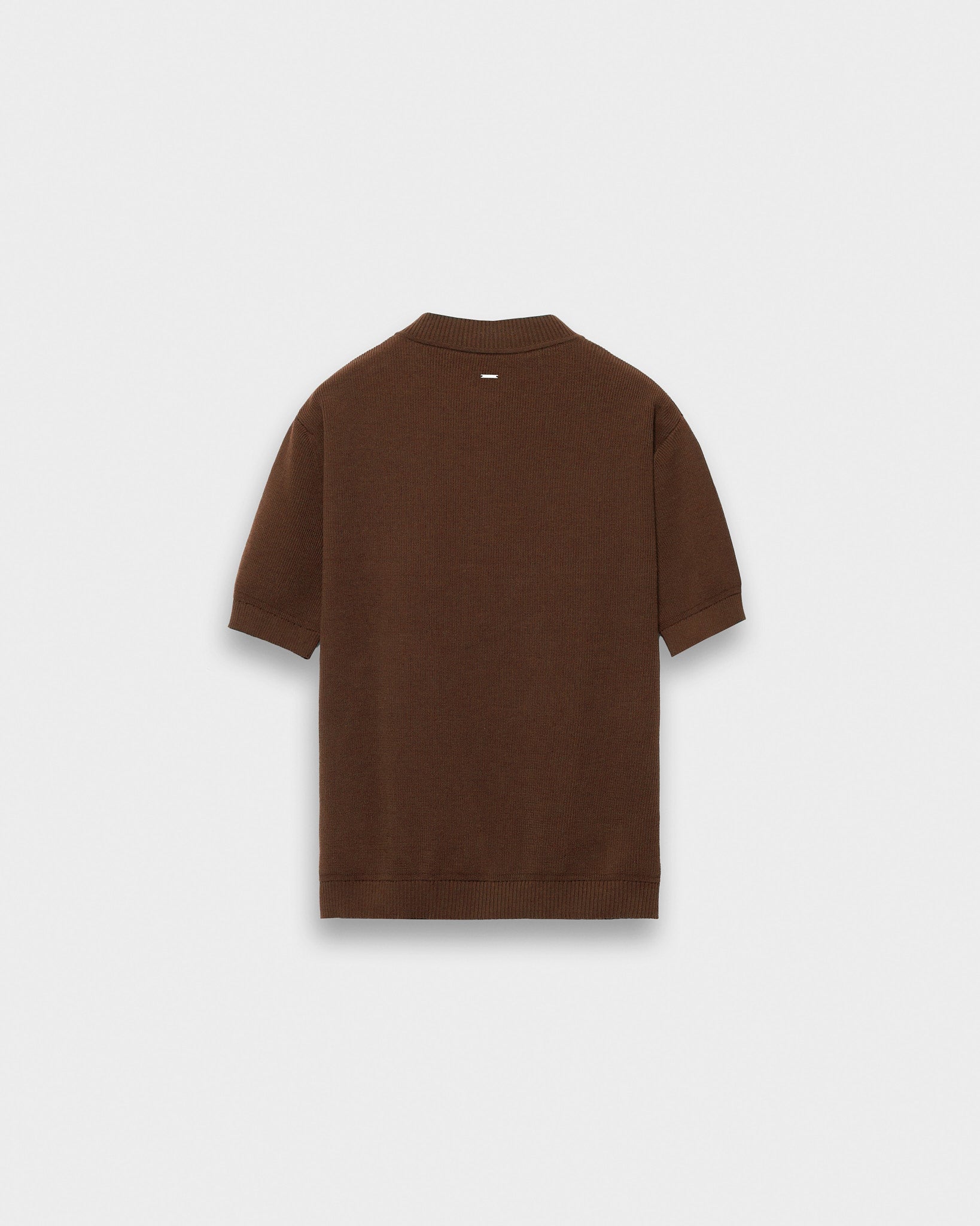 eightyfive-knitted-henley-polo-herren-braun-baumwolle image 2