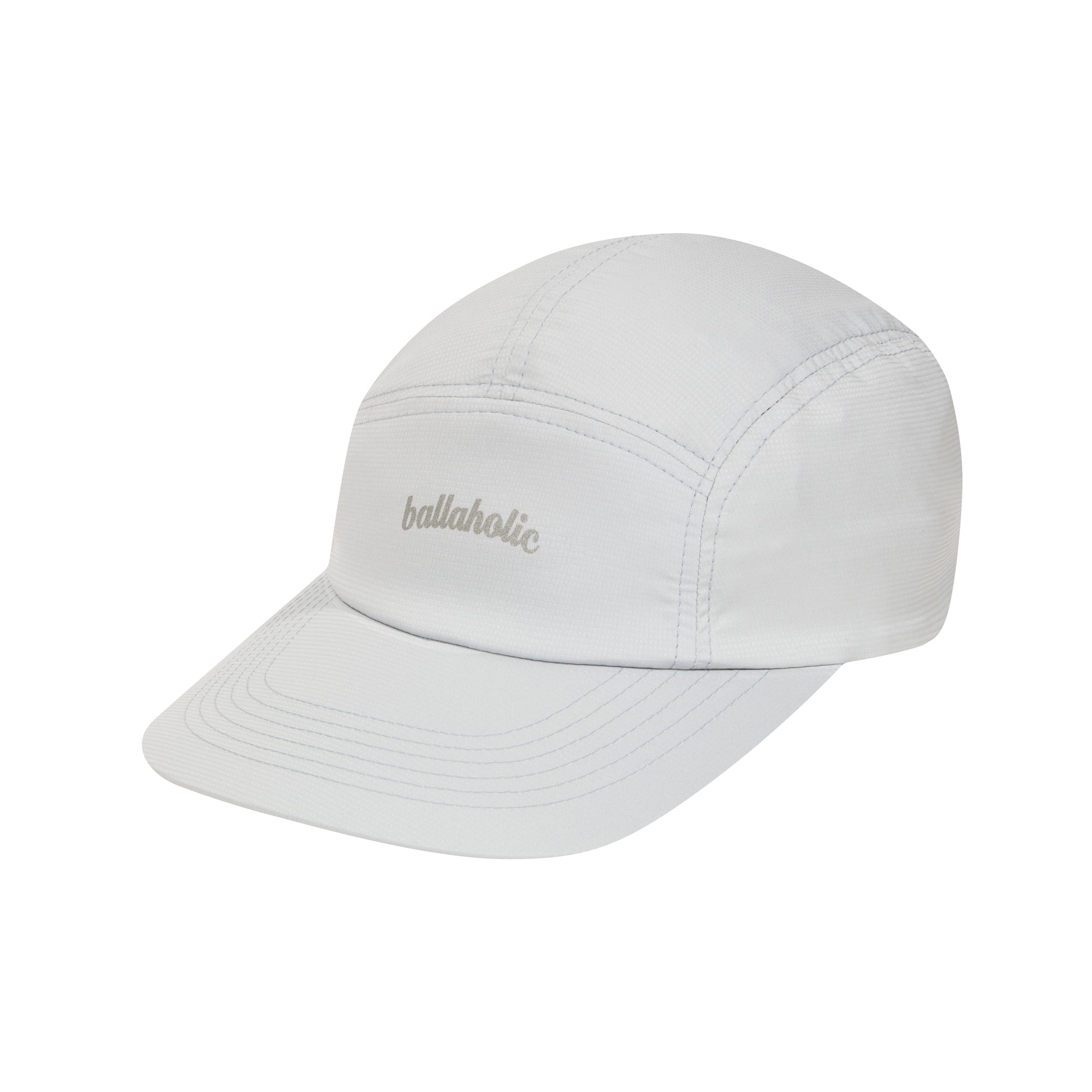 ballaholic-logo-nylon-jet-cap-cap-gray image 2