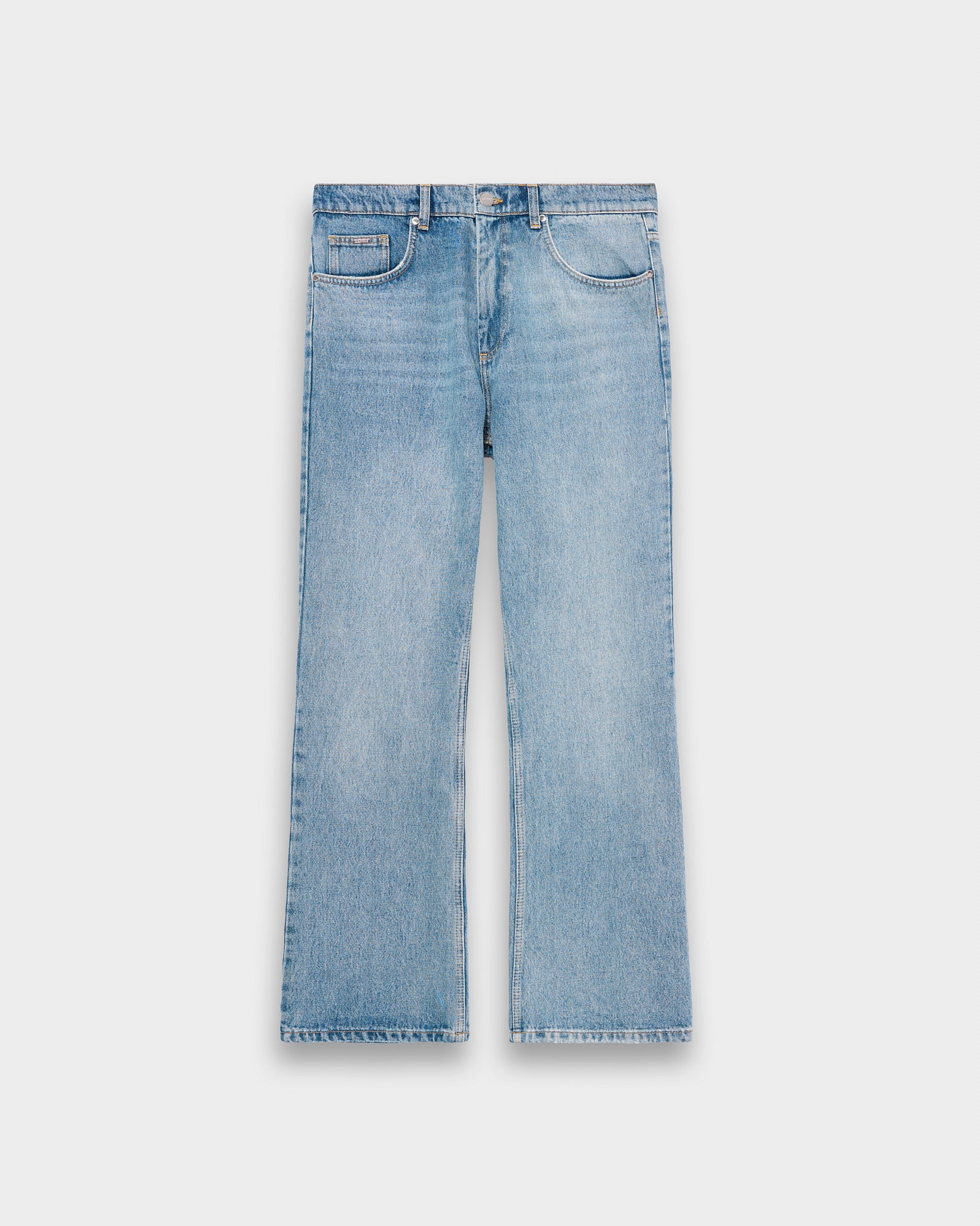 eightyfive-bottoms-flared-denim-jeans-baby-blue-100-baumwolle image 1