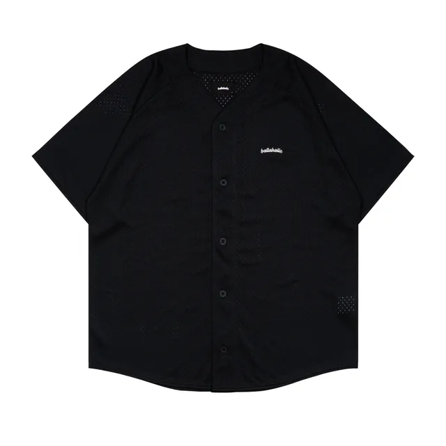 ballaholic-tops-logo-mesh-bb-shirt-black-basketball image 1