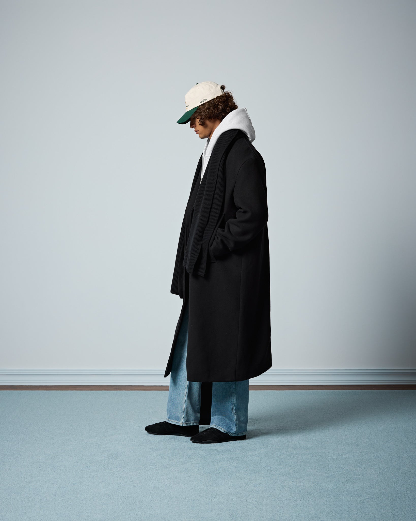 eightyfive-double-breasted-wool-coat-mantel-schwarz-wolle image 5
