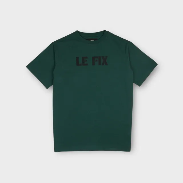 le-fix-loop-t-shirt-gr-n-baumwolle-regular-fit image 1