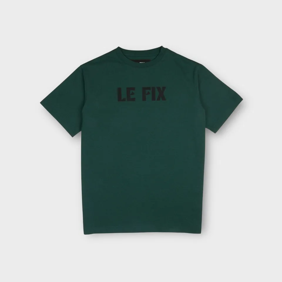 le-fix-loop-t-shirt-gr-n-baumwolle-regular-fit image 1