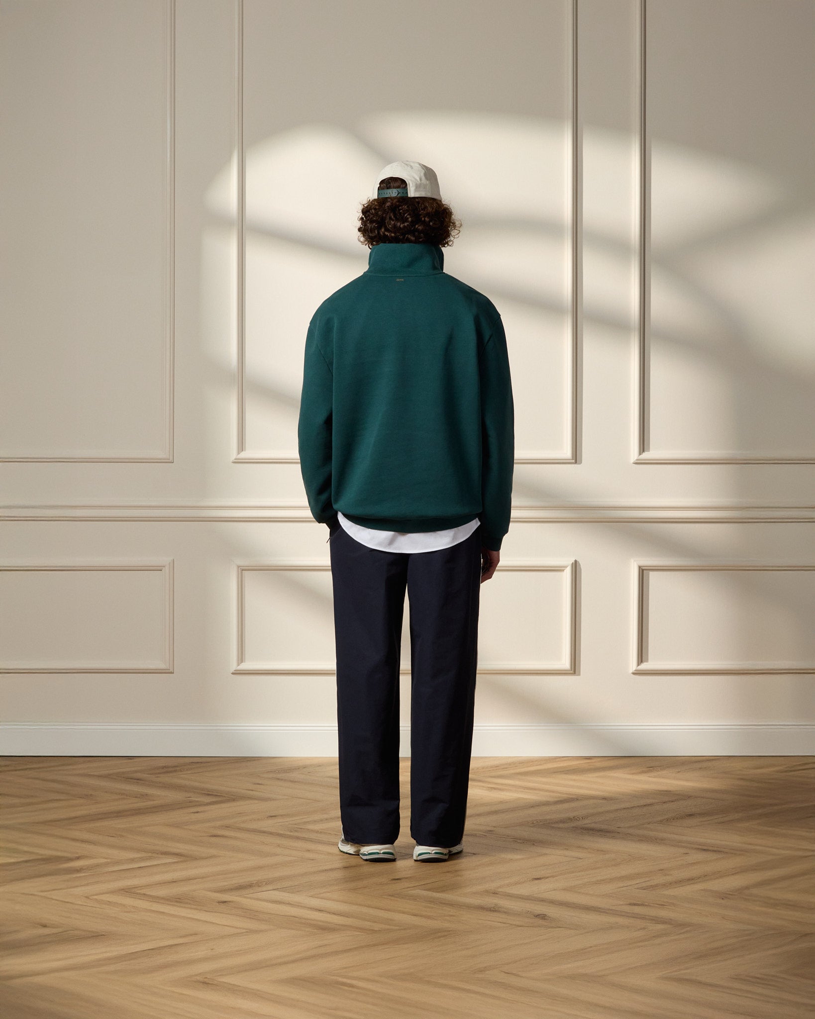 eightyfive-nylon-track-pants-trainingshose-navy-relaxed-baumwolle image 5