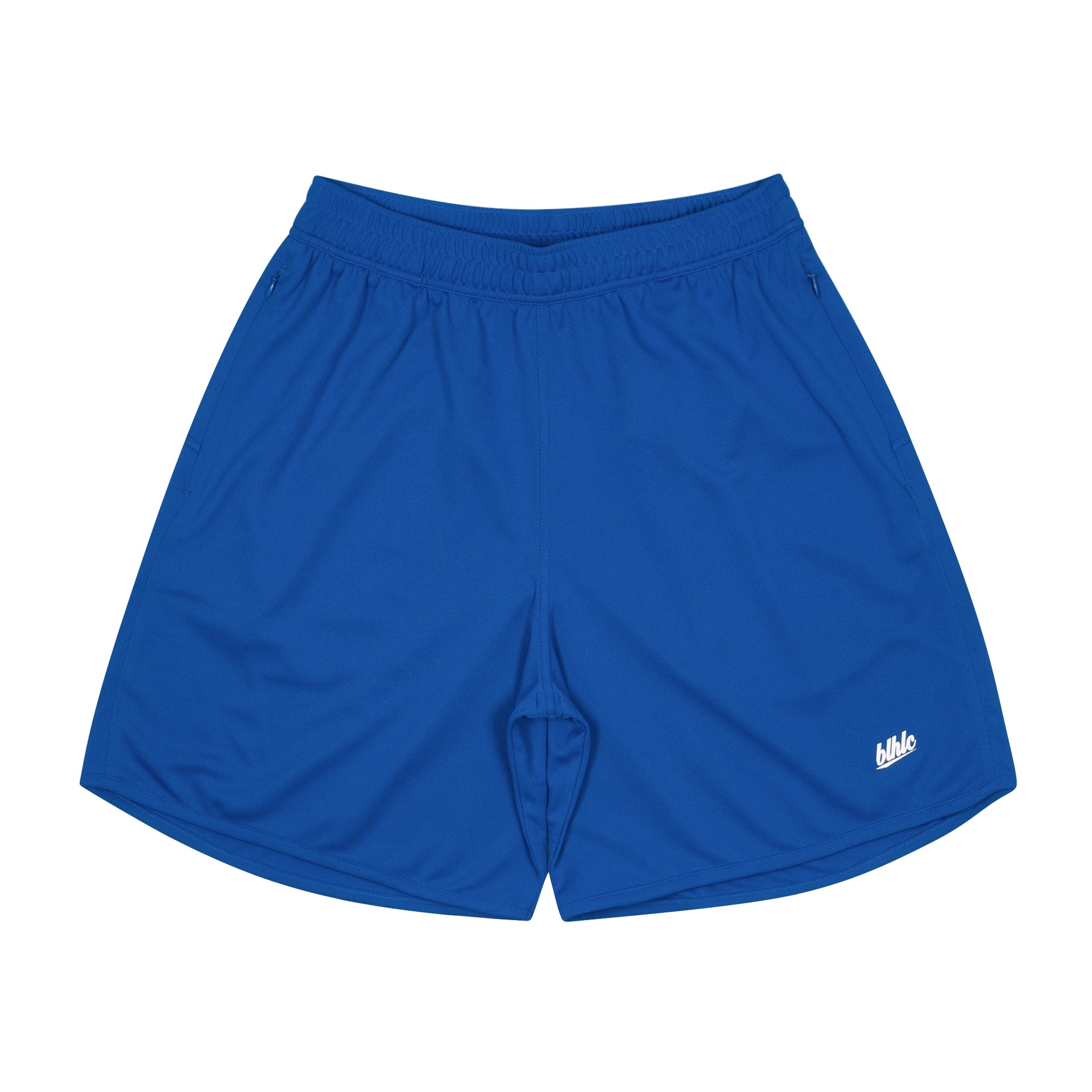 ballaholic-basic-zip-shorts-blau-basketballshorts image 1