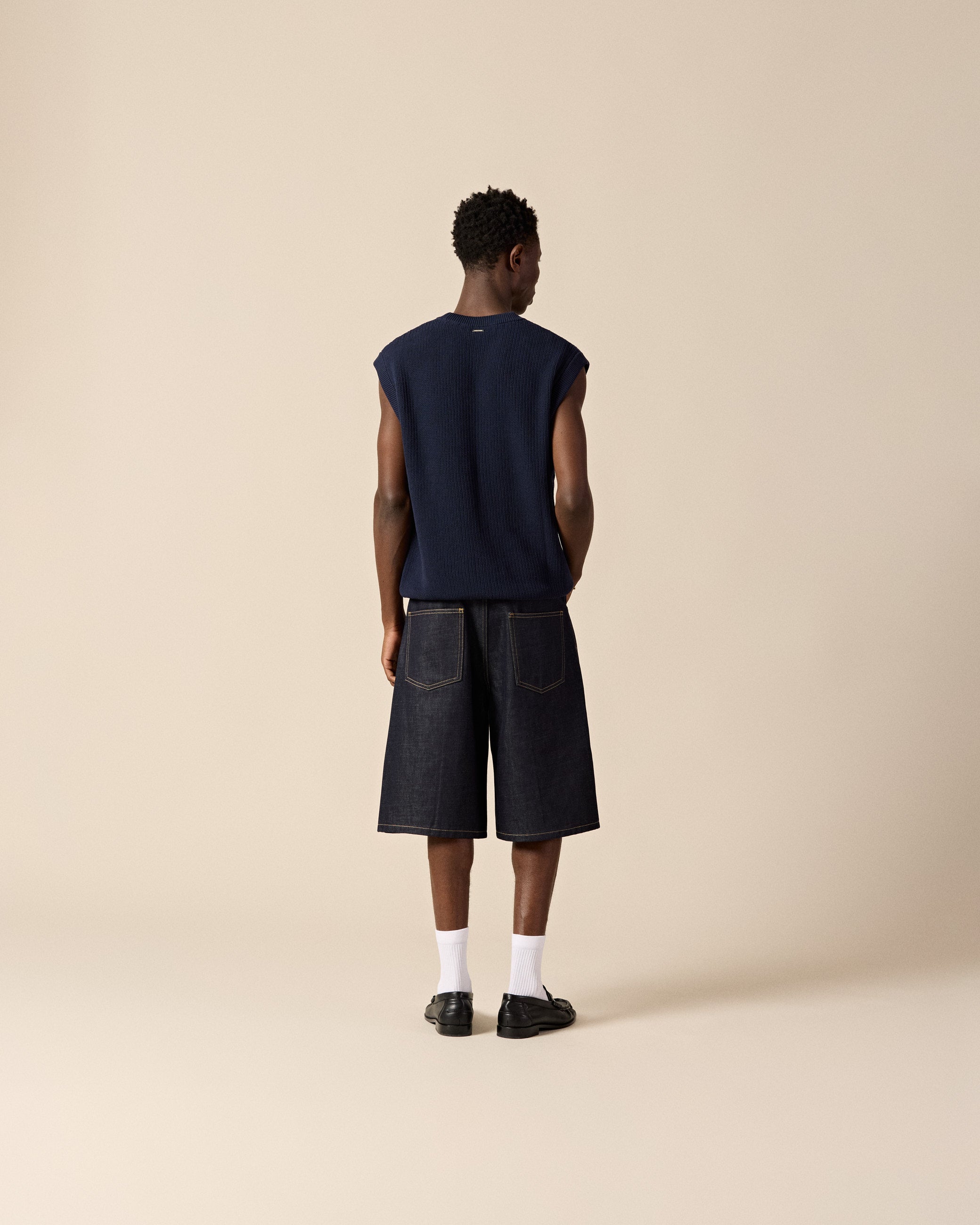 eightyfive-knit-tanktop-navy-baumwolle-oversized image 5