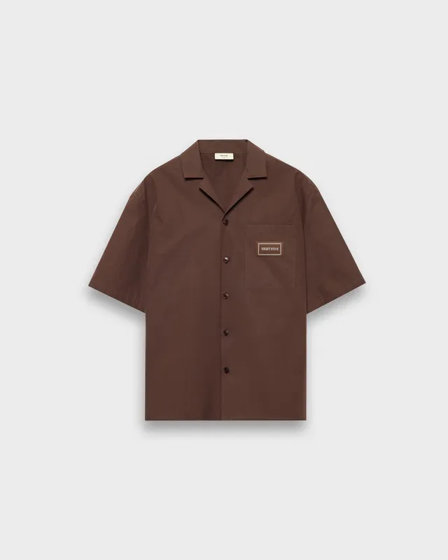 eightyfive-tops-resort-shirt-hemd-brown-m image 1