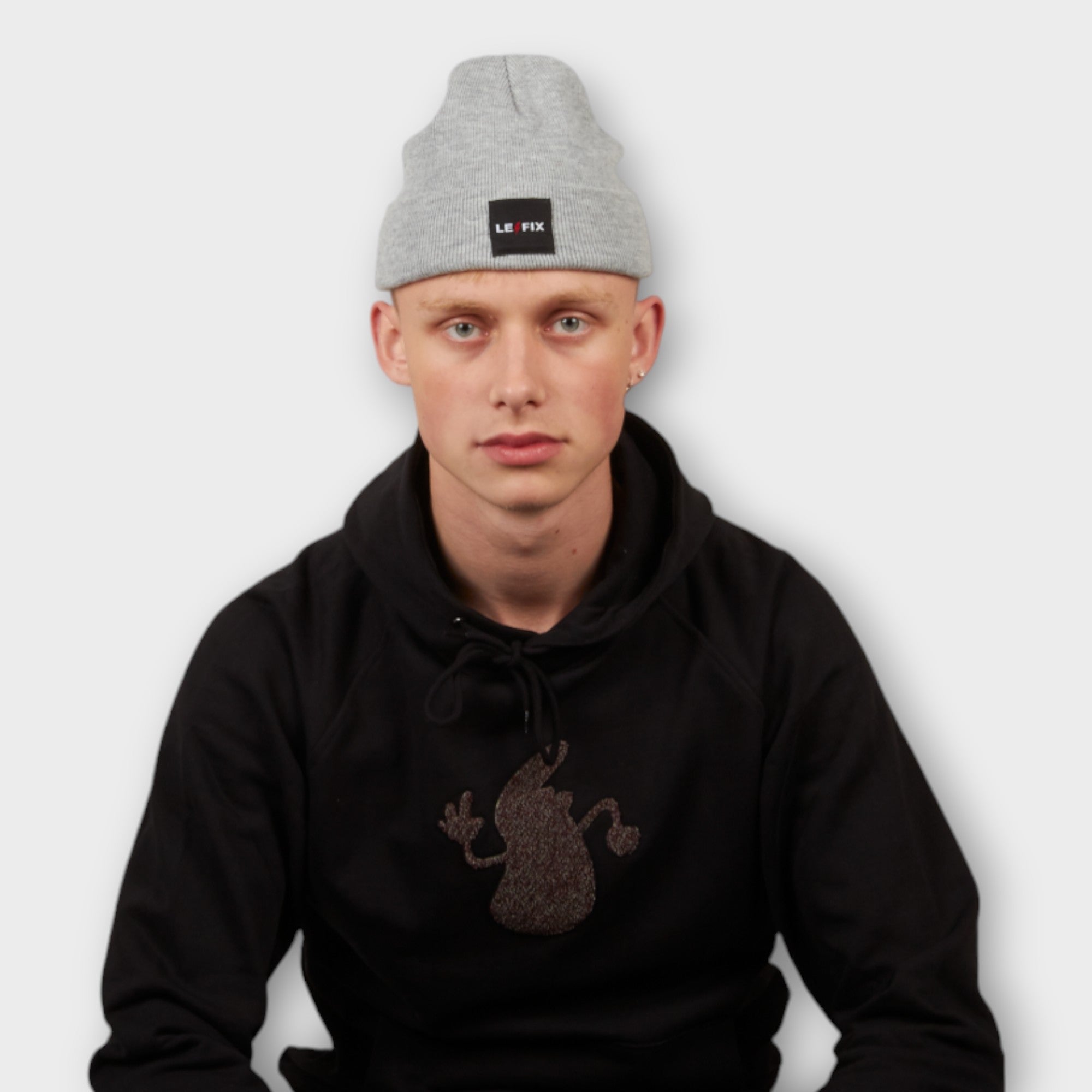 le-fix-lightning-hue-beanie-grau-acryl-winterm-tze image 2
