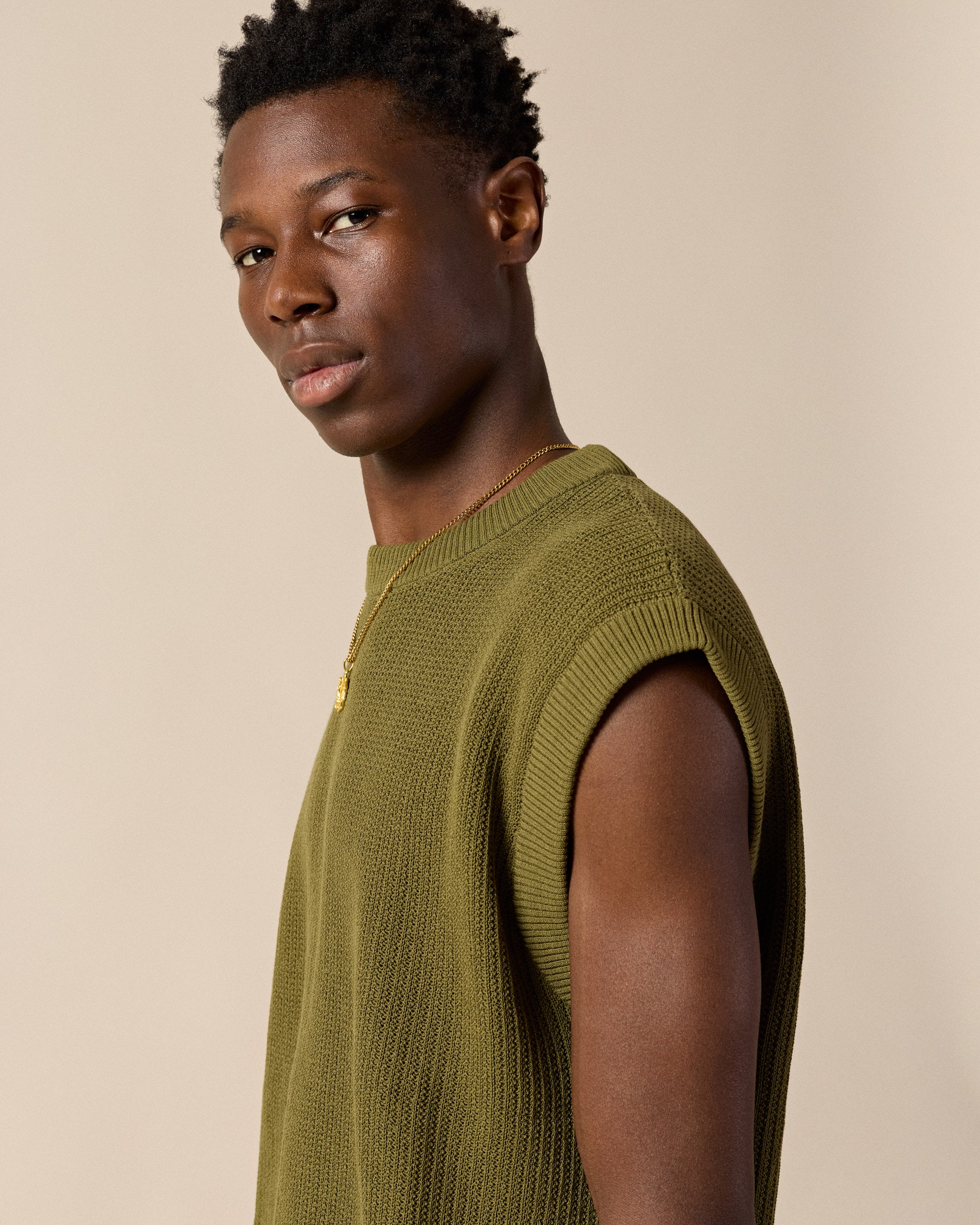 eightyfive-knit-tanktop-tank-top-olive-oversized image 6