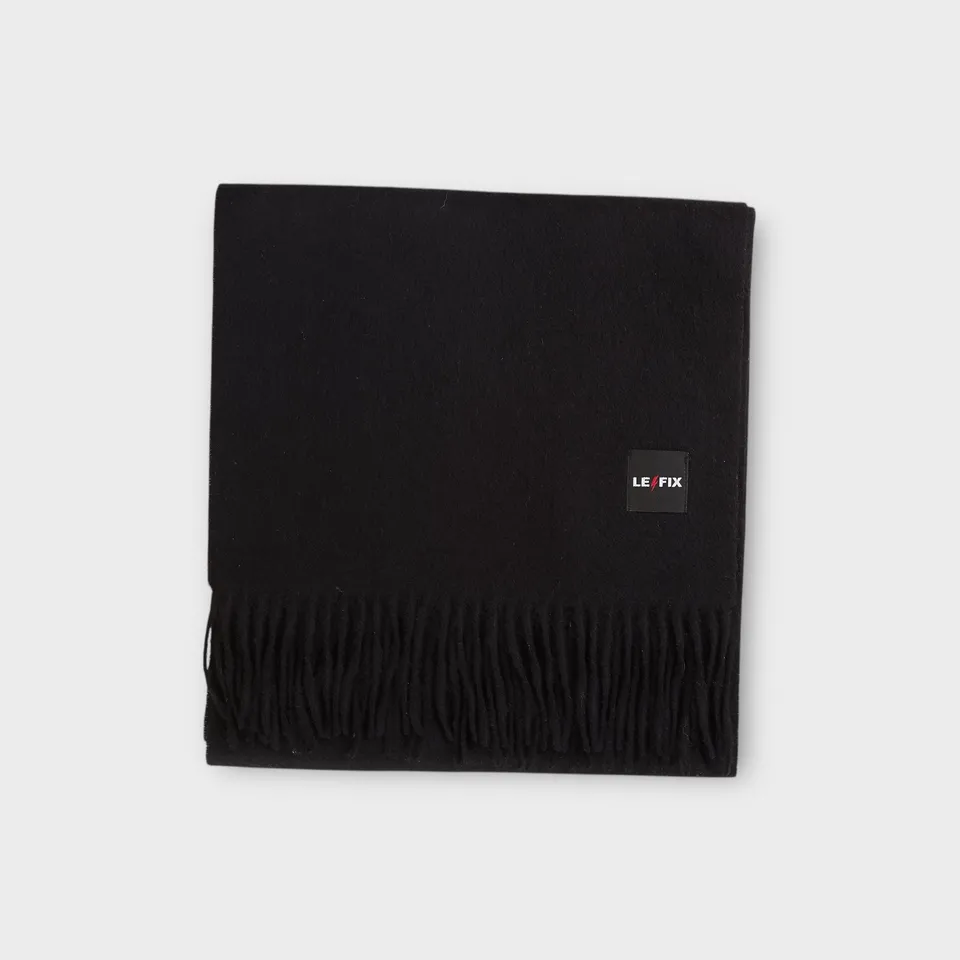 le-fix-accessories-wollschal-schwarz-180x30-cm-wolle image 1