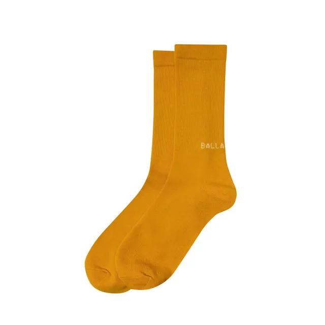 ballaholic-everyday-socks-sportsocken-golden-orange-jacquard image 1